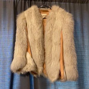 Vintage for Coat. White. Miller Fur Co Chicago.